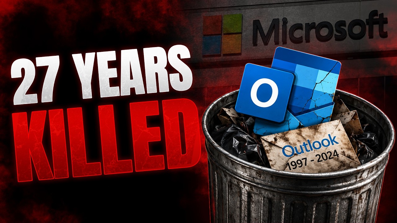 Microsoft уничтожила Outlook, существовавший 27 лет, &mdash; 400 миллионов пользователей были преданы.