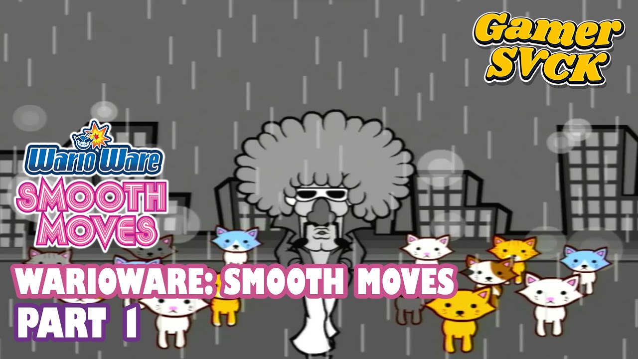 WarioWare Smooth Moves Wii: Part 1 (No Commentary Gameplay) 60FPS