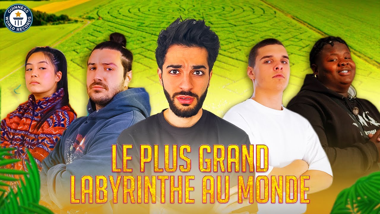 LE PLUS GRAND LABYRINTHE AU MONDE (ft @Shahin , @Lewislefou, Adamo Marinacci, etc)