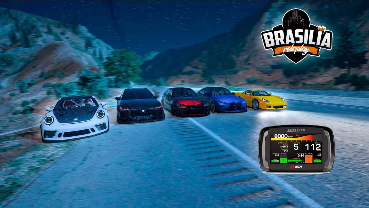 Acerto Brabo na M3G80 + Racha na BR - Brasília RP #2