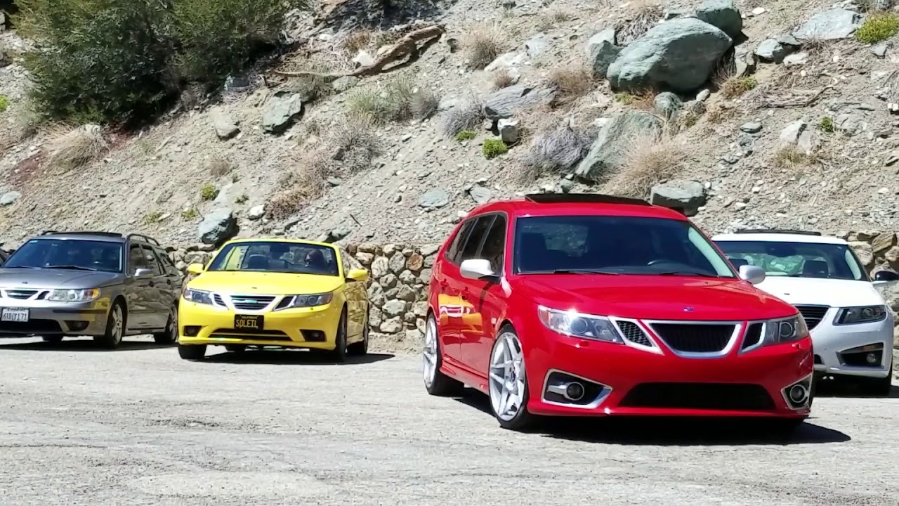 Canyon run with a Saab PLUS 10!!!
