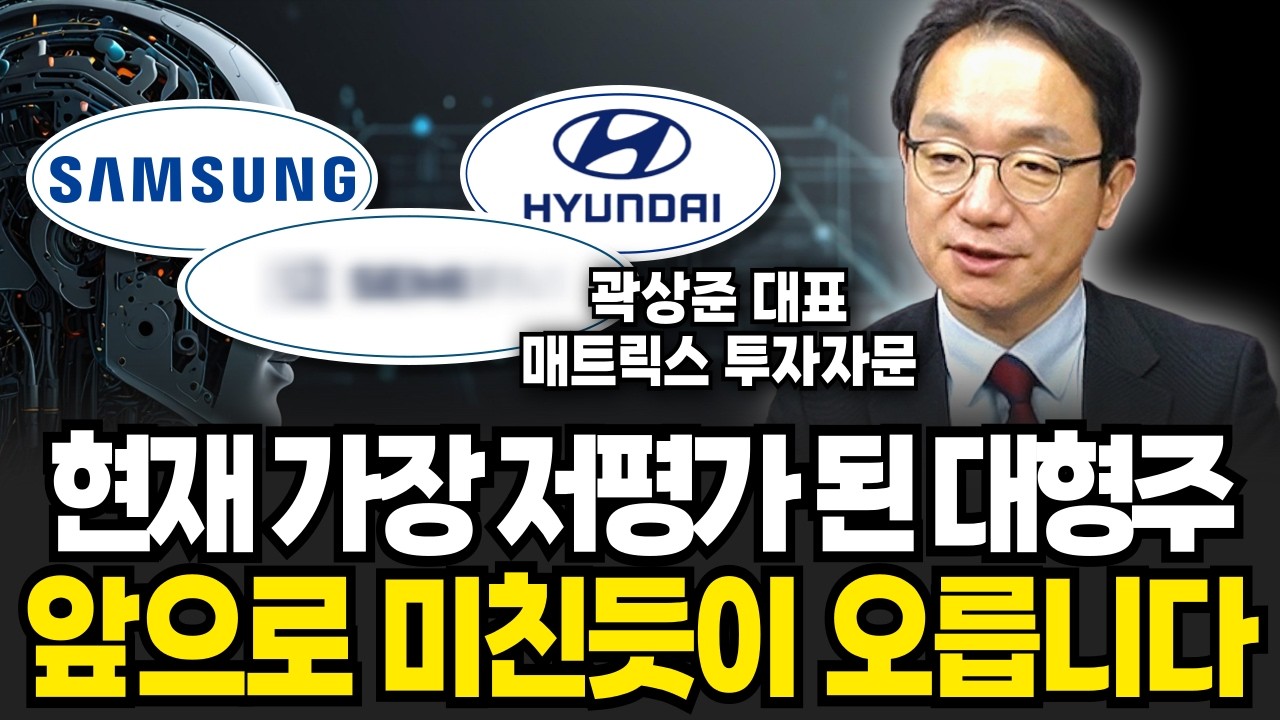 “앞으로 미친듯이 오른다” 삼성전자 현대차 다음으로 말도 안되게 저평가 된 ‘이 주식’ (곽상준 대표 / 1부)