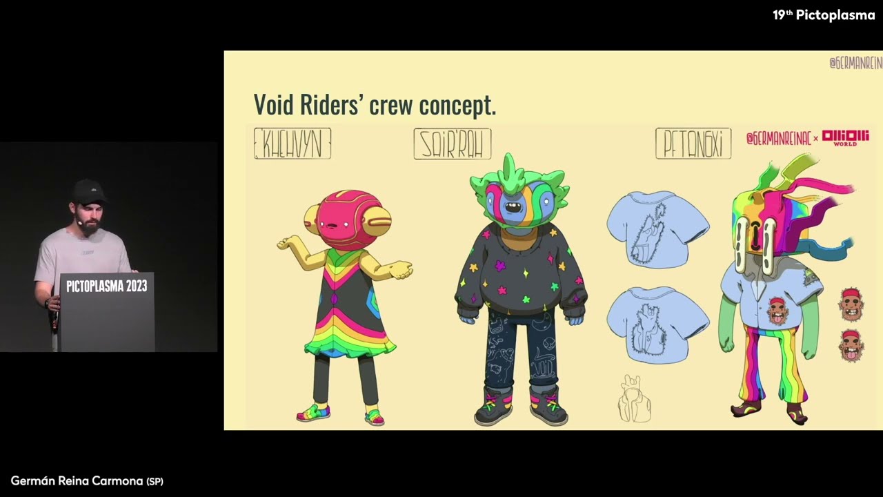 Creating the Art for OlliOlli World / Pictoplasma talk 2023