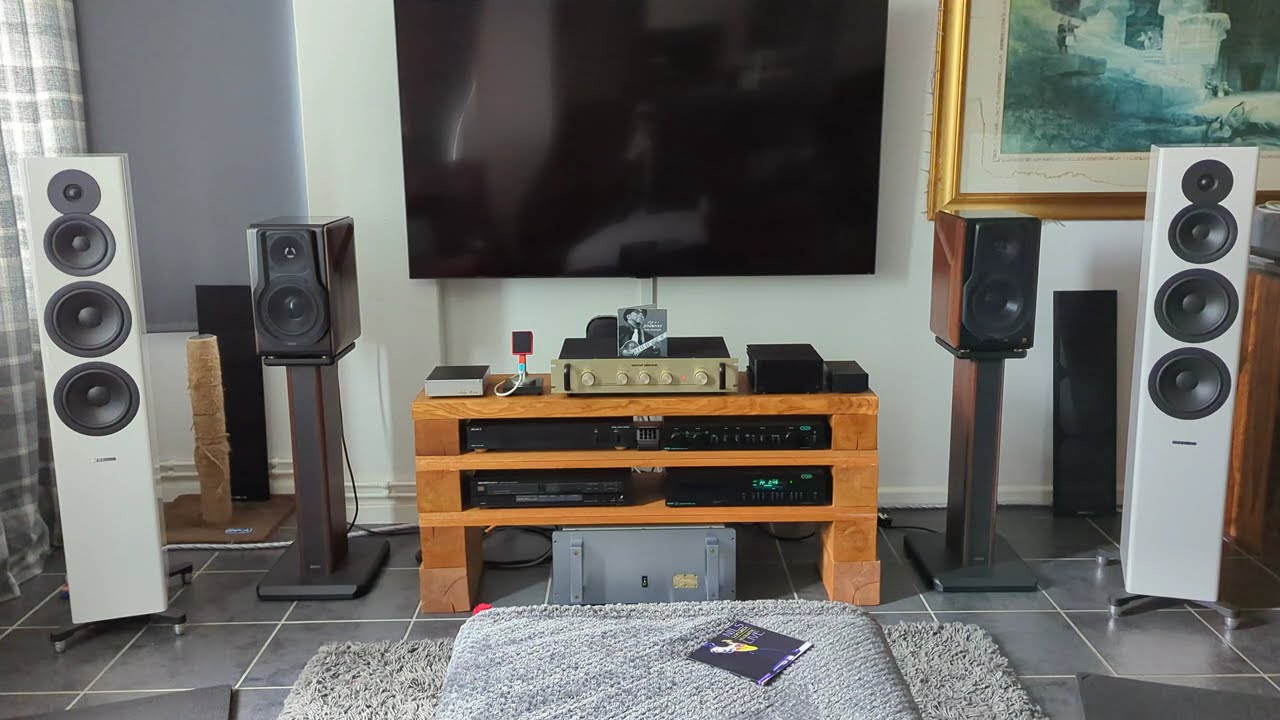 🎧🎧🎧 Creek CD60 TDA1541A S1👑 by Amp King - Conrad Johnson PF-1 - Krell KSA-50 - Dynaudio Evoke 50 🎧🎧🎧