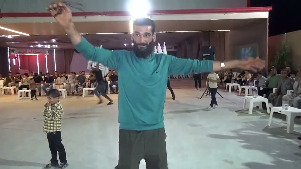 فيديو راما بادارة صهيب ابو علي  العريس طه الحداد    الفنان مصطفى حمام  الجزء 1