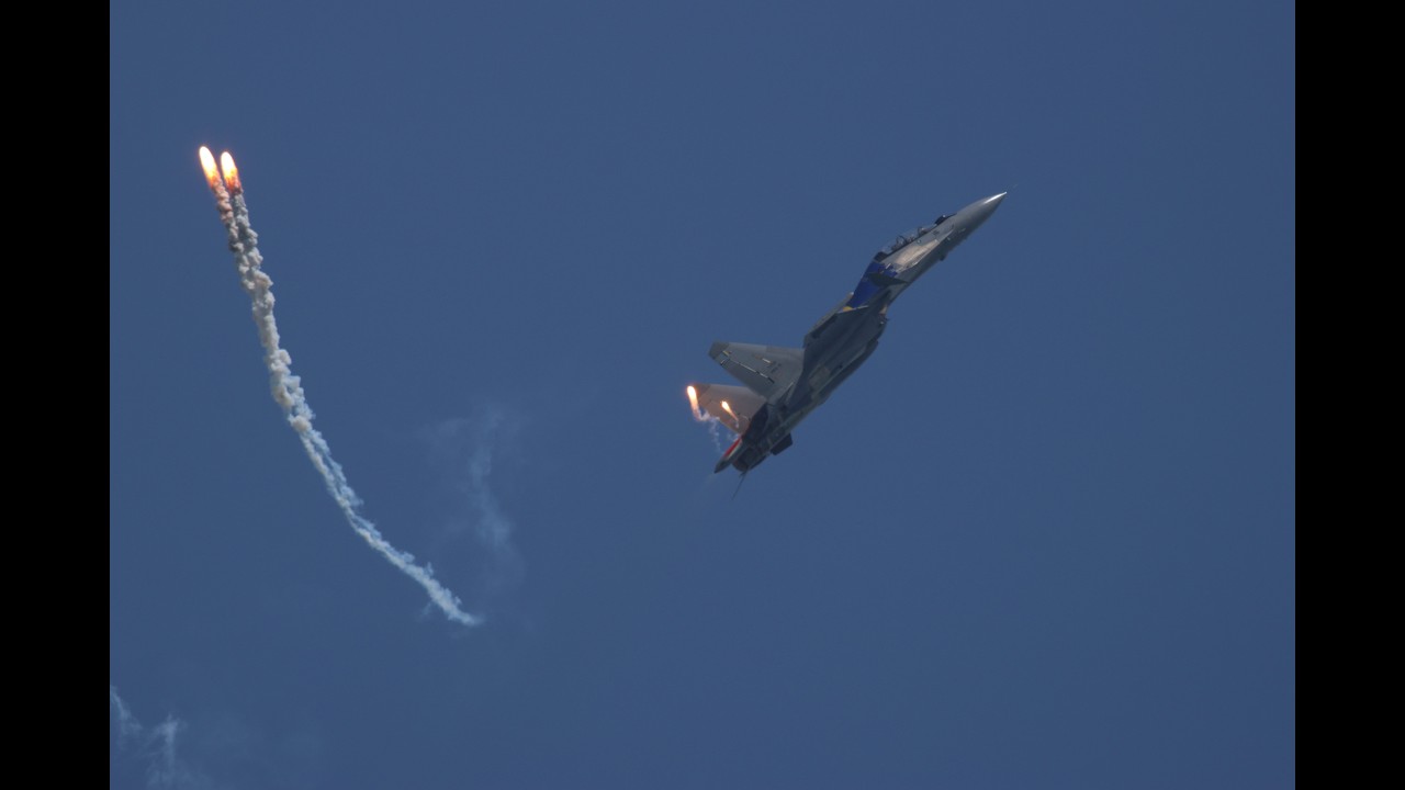 [4K] SU-30MKM Full Flying Display, Singapore Airshow 2026