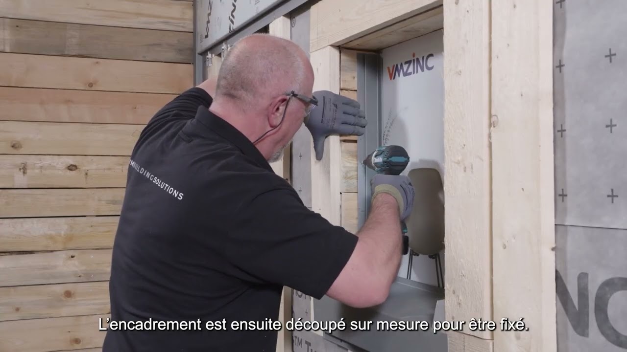 Profil à emboîtement - Finitions d'entourages de baie