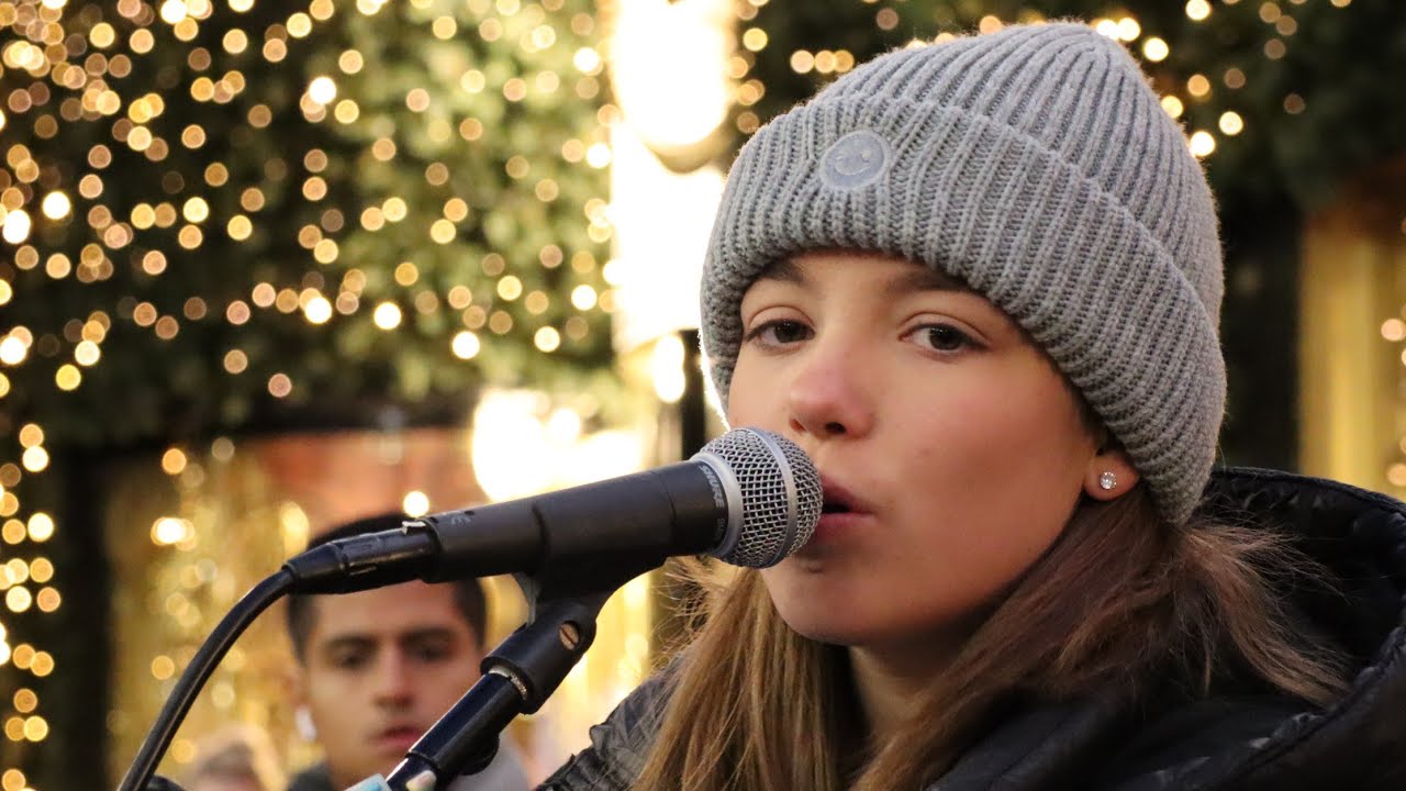 Justin Bieber Mistletoe Allie Sherlock cover