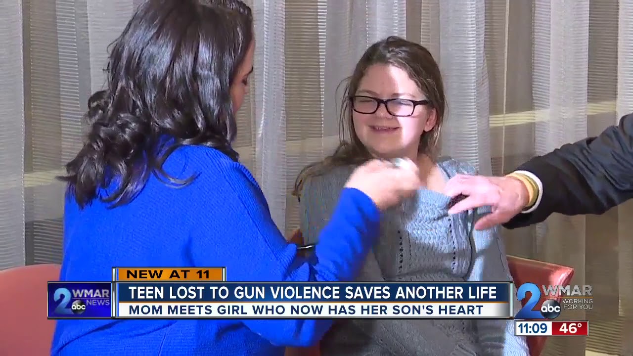 Murder victim's heart saves young girl's life