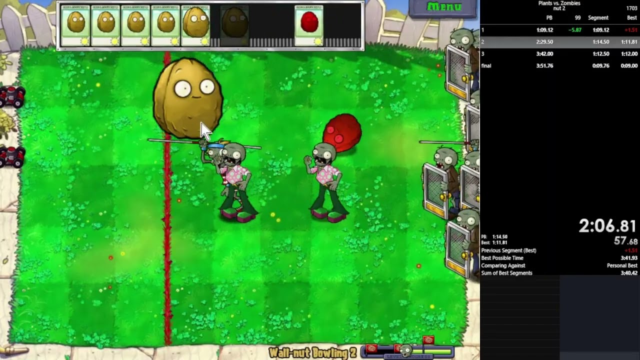Wall-nut Bowling 2 in 3:48.87 FWR