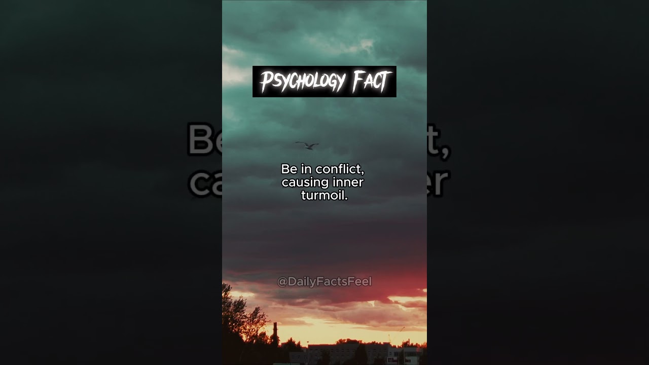 Psychology Fact: The Battle Within - Heart vs. Mind Conflict 