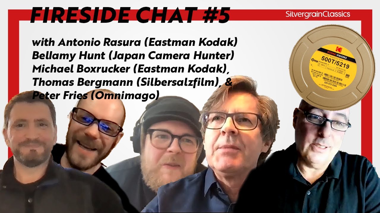 The Future of Still Film? Fireside Chat #5 Cinema Special with Kodak, Omnimago, Silbersalz, and JCH