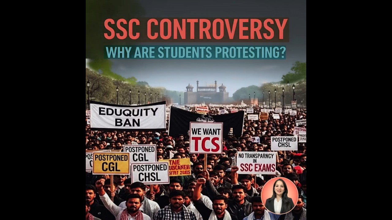🔥 SSC Exam Controversy 2025: Students vs Eduquity | Protests, Glitches & Govt Response 🚨