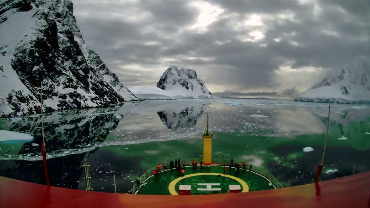 Lemaire Channel / Antarctica / South - North / Timelapse / Brinno TLC 300