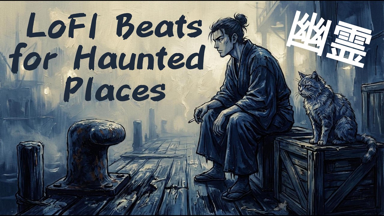Lofi Beats for haunted hours - Dark Japanese Lofi | Chilling, Reading and deep focus for Quiet Hours