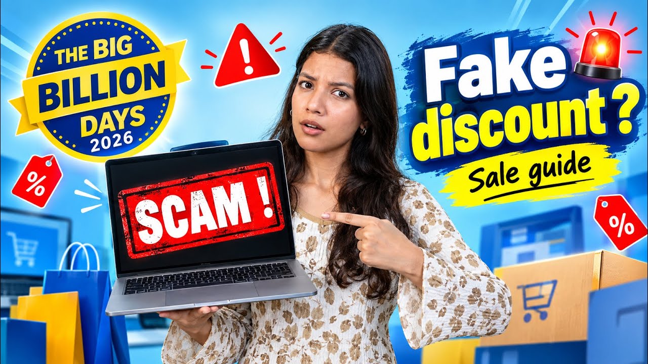 BIG BILLION DAYS 2026 SCAM? 😱 Fake Discounts, Laptop Deals & Sale Guide ! 
