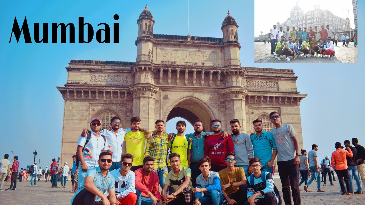 Surat to Mumbai, Visited India Gate , Wankhede Stadium, Marine Drive and The Taj Hotel