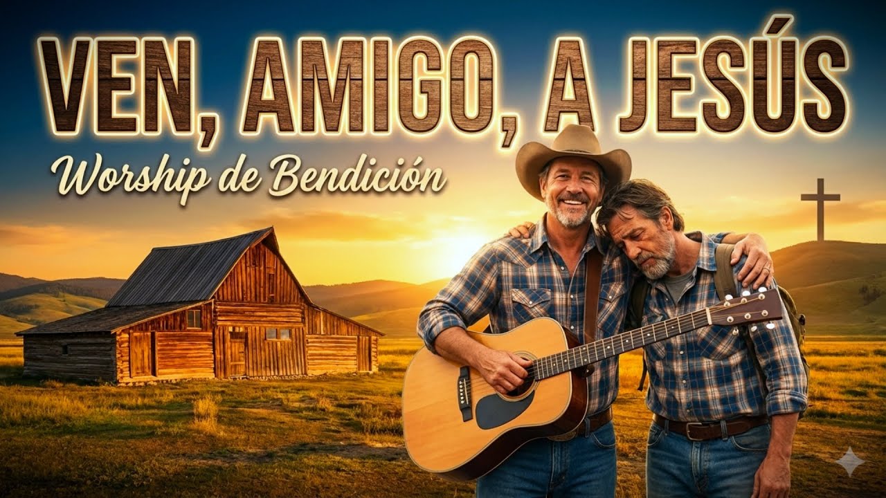 Ven, Amigo, a Jesús 🙏 CANCION RELAJANTE DE GOSPEL COUNTRY  | Éxitos de la Música Country Cristiana 🙌