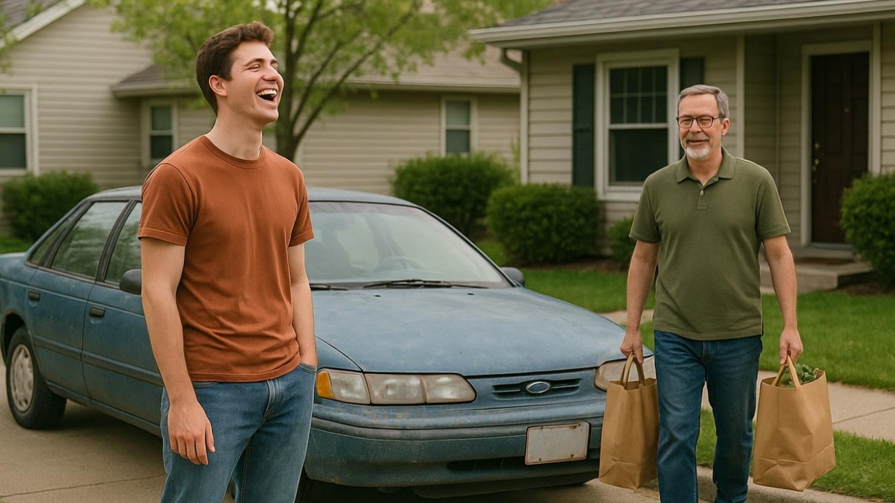 He Mocked His Dad’s Old Car — Then Learned Why He Never Sold It