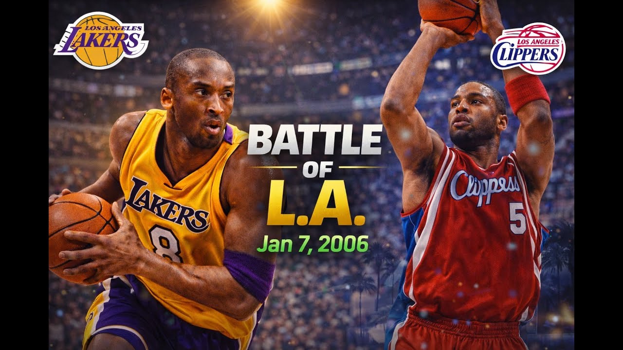 01/07/2006 Los Angeles Lakers vs. Los Angeles Clippers Kobe Bryant Full game