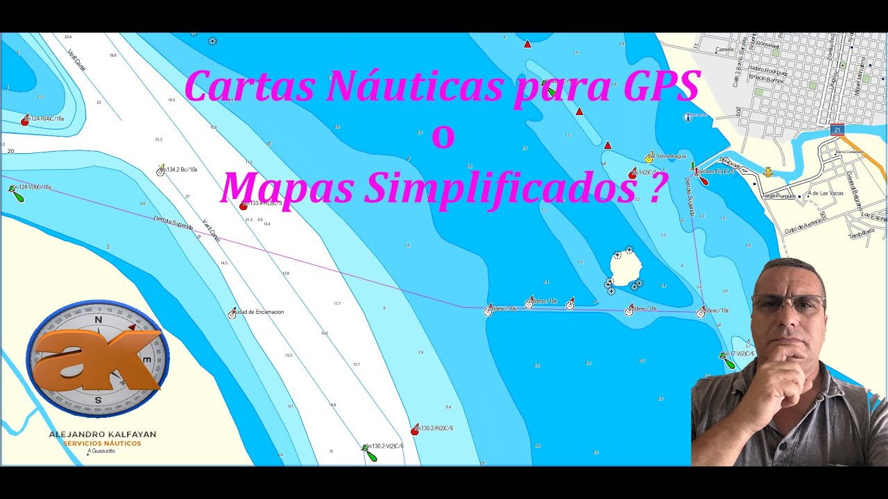 Cartas Náuticas para GPS o mapas simplificados y reducidos ?