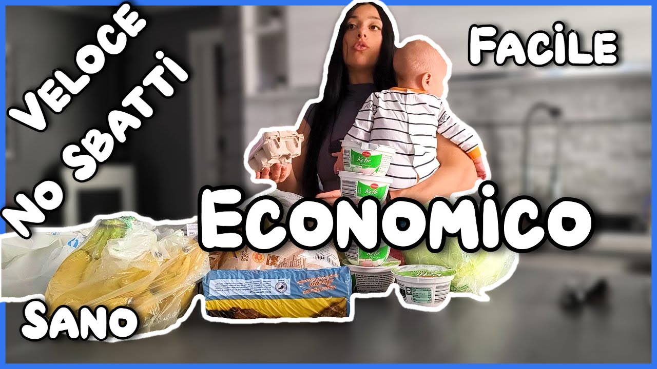 SPESA & Men&ugrave; Settimanale per RISPARMIARE