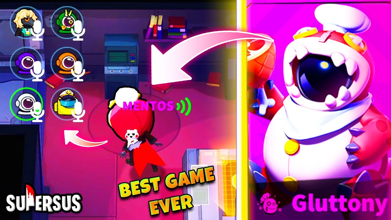 BEST GAME EVER as Gluttony Role 🔥 | Super Sus