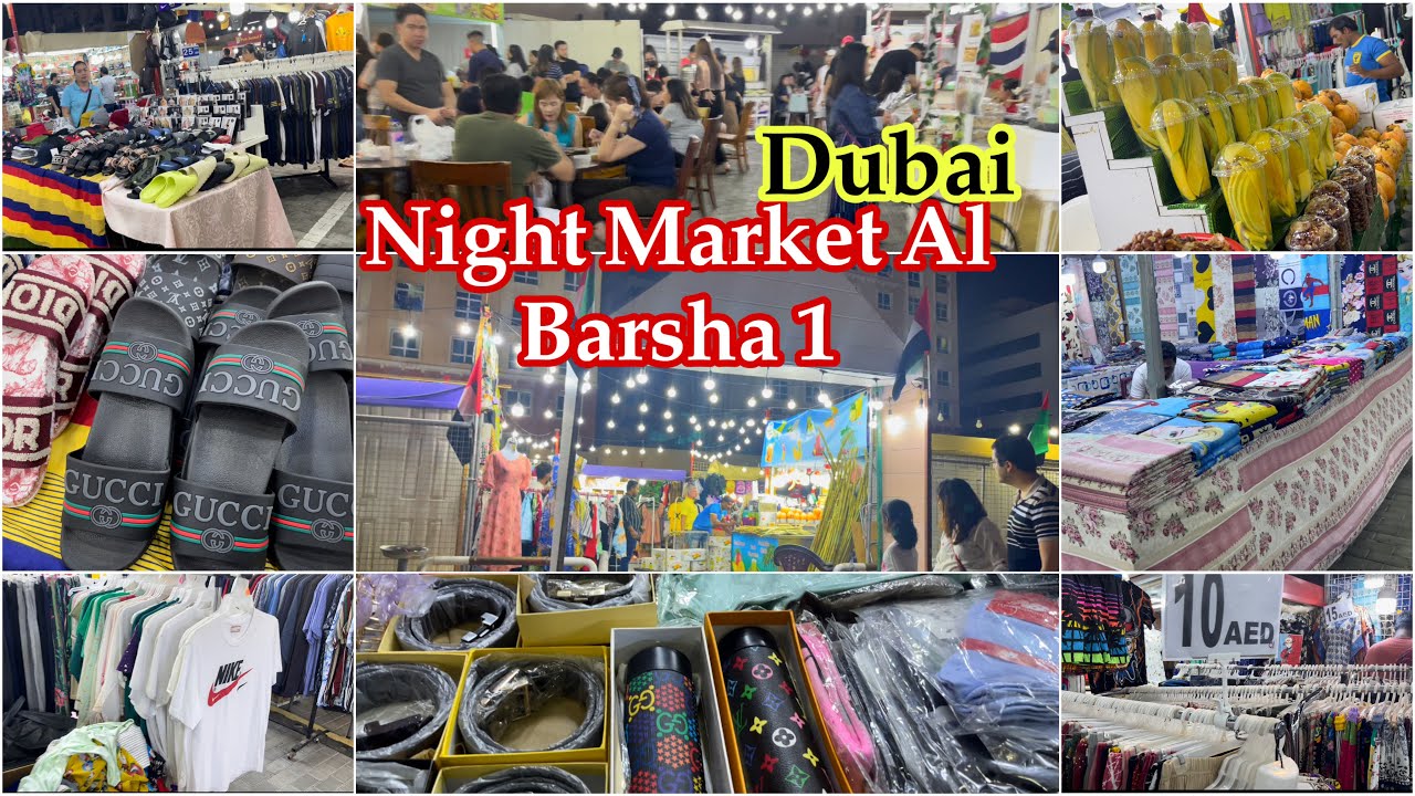 Dubai Night Market Al Barsha 1 | Cheap Market Opening 2022 | Filipino Street Food in Dubai