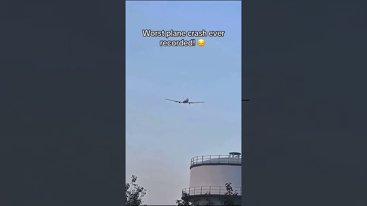 Worst Plane Crash Ever Recorded.. 😭 #shorts #viral