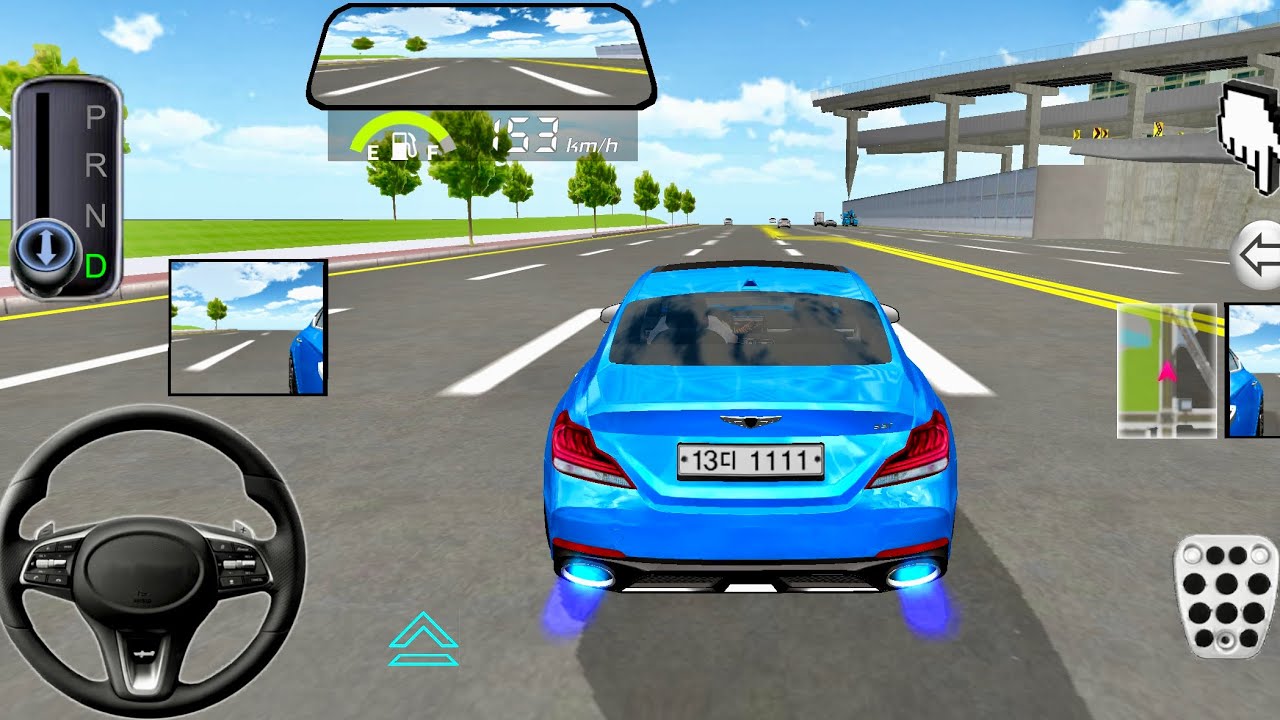 New Blue Mercedes G-63 For Parking 3d Driving Class android game play ||Car Game #gameplay #cargame