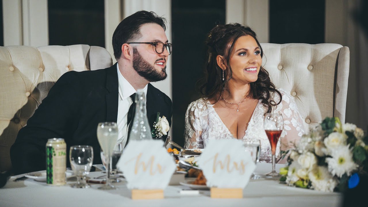 Maddie & Andrew's Winter Wedding at The Birch Hill Estate Valentines Day 2025