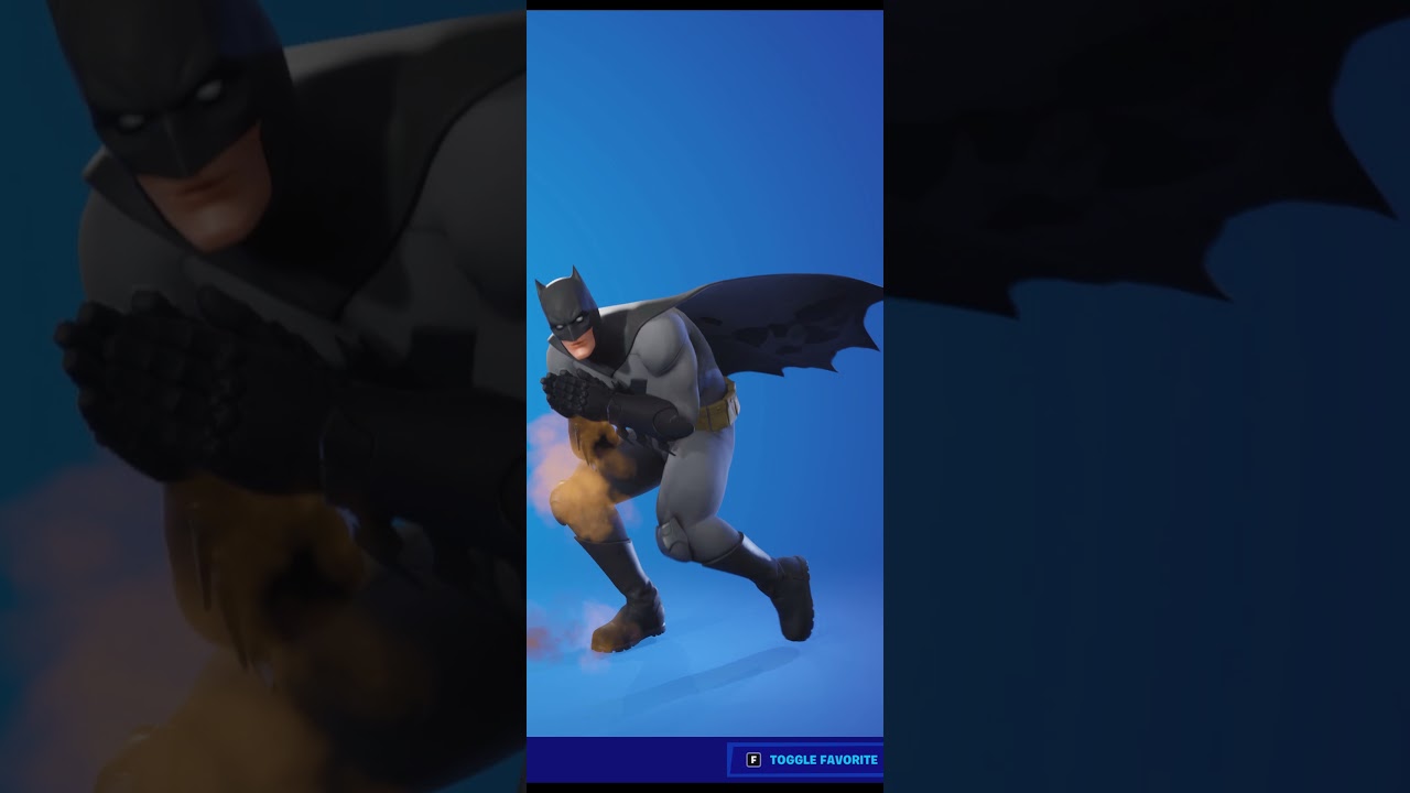 Batman comicbook outfit fortnite | Cartoon Batman skin | Batman 1989 soundtrack | #dc #batman #og