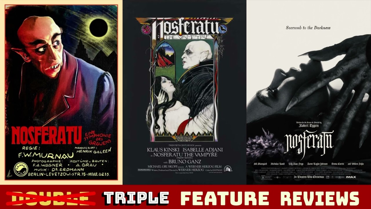 Nosferatu (1922) / Nosferatu (1979) / Nosferatu (2024)