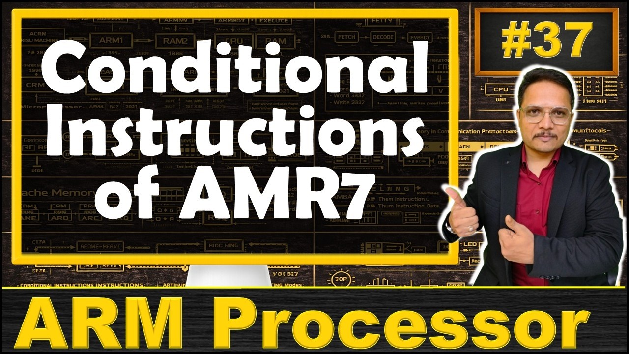 Conditional Instructions in ARM7 | ARM7 Instructions | ARM Processor | ARM7