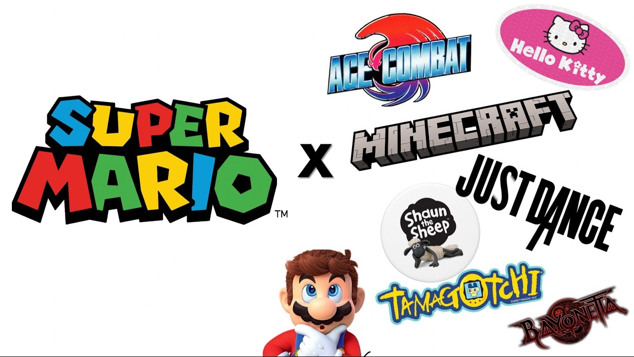 The Weirdest Mario Crossovers Ever