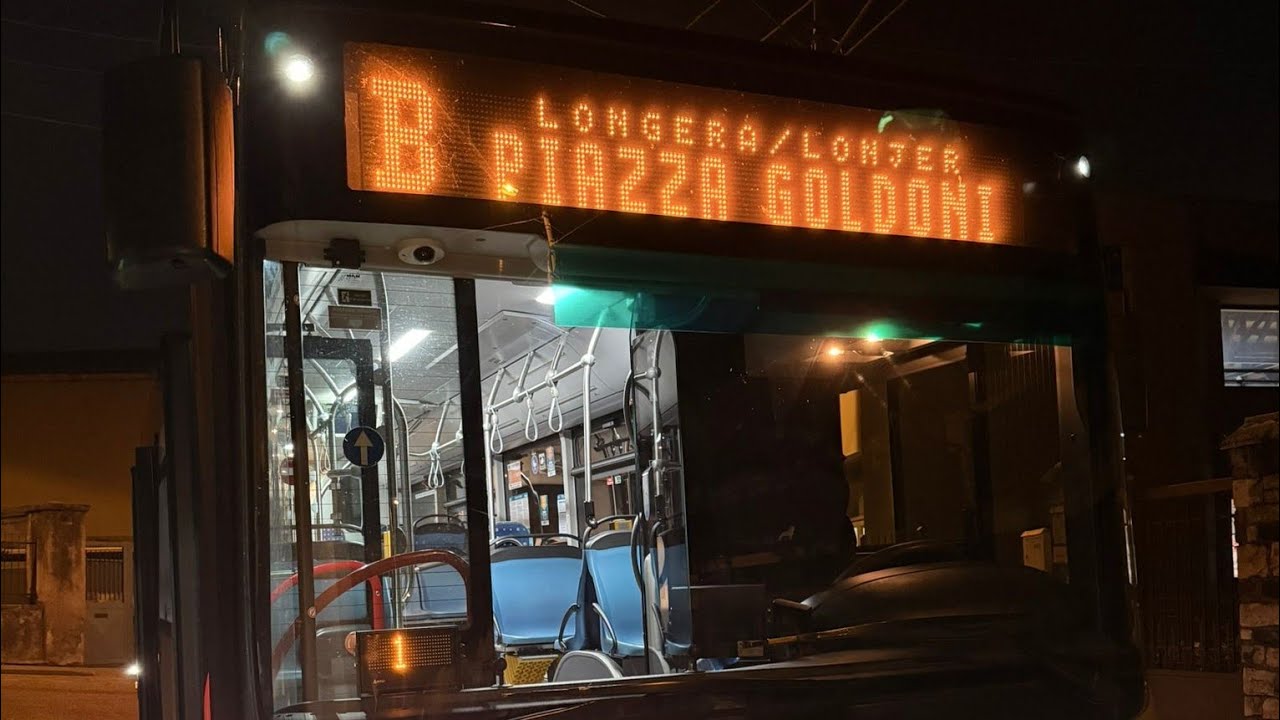Trieste linea B: da Longera a piazza Goldoni (time lapse)