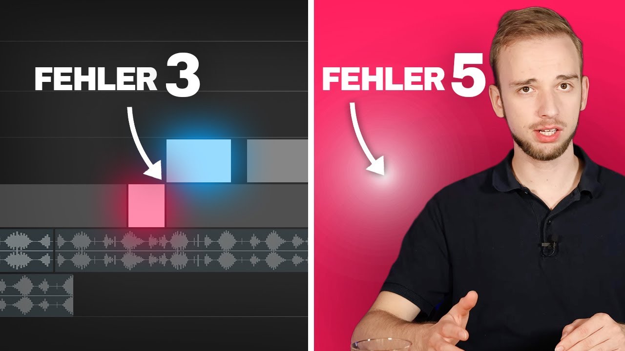 Diese 5 Videoschnitt-Fehler kosten dich Reichweite und Kunden