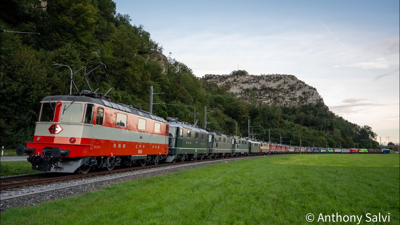 60 Jahre Re 4/4'' in der Schweiz in Balsthal ( 14.09.2024 )