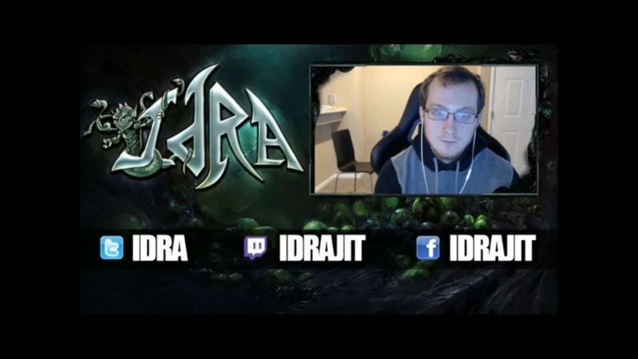 IdrA SC2 HOTS Stream Part 1/3