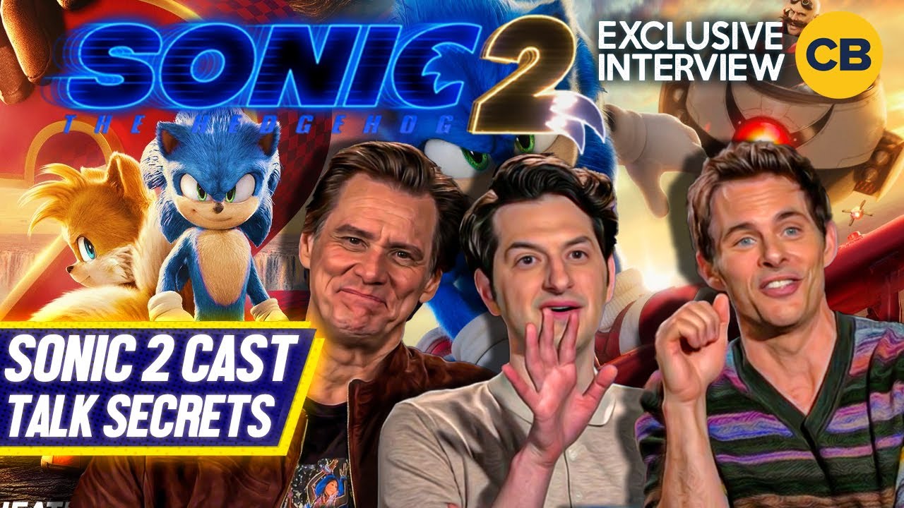 Sonic 2 Cast Talks On Set Secrets (Sonic 2 Exclusive)