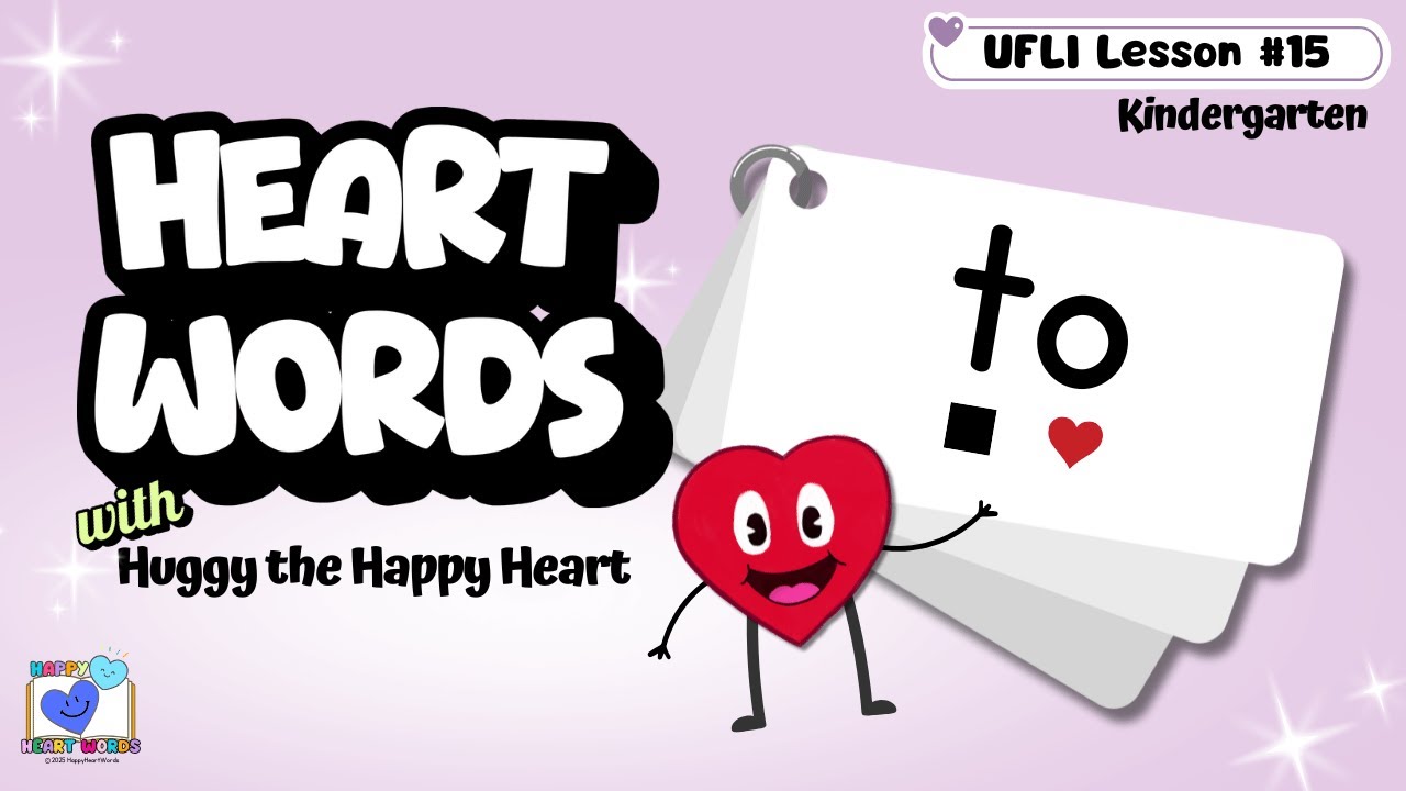 Introducing Irregular Heart Word TO | UFLI-Aligned | UFLI Lesson 15 | Sight Word TO