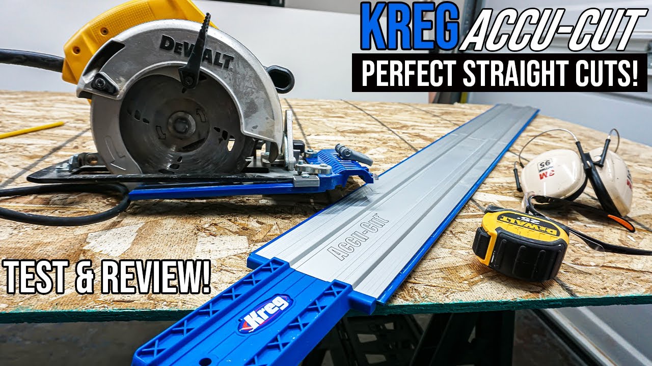 Kreg Accu-Cut Review And Set Up For Perfect Straight Cuts!