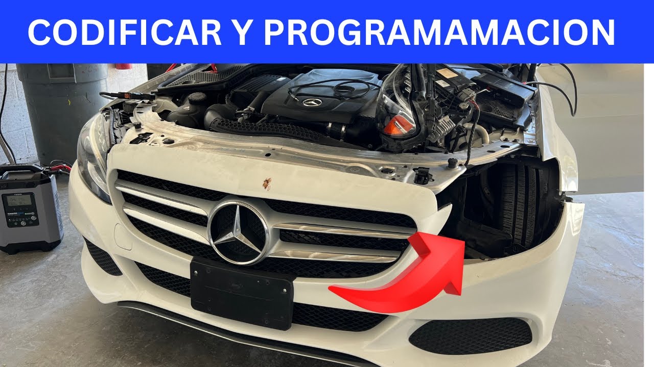 2016 Mercedes C300 CODIFICACIÓN Y PROGRAMACIÓN DE LUCES CON AUTEL ULTRA