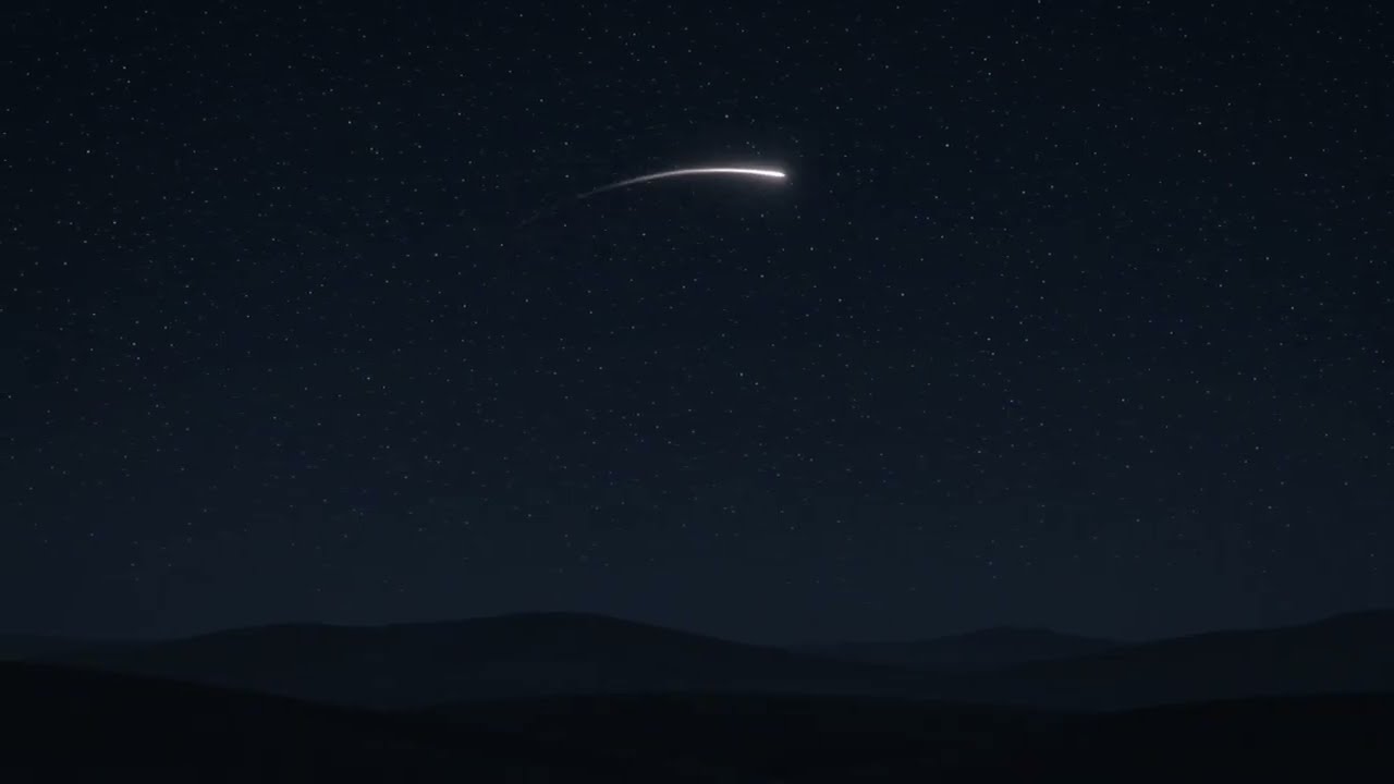 💫 Endless Shooting Stars | 3 Hour Night Sky Sleep Ambience