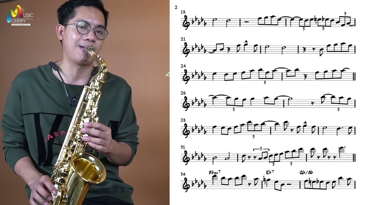 Isn't she lovely (Stevie Wonder) transcription and solo