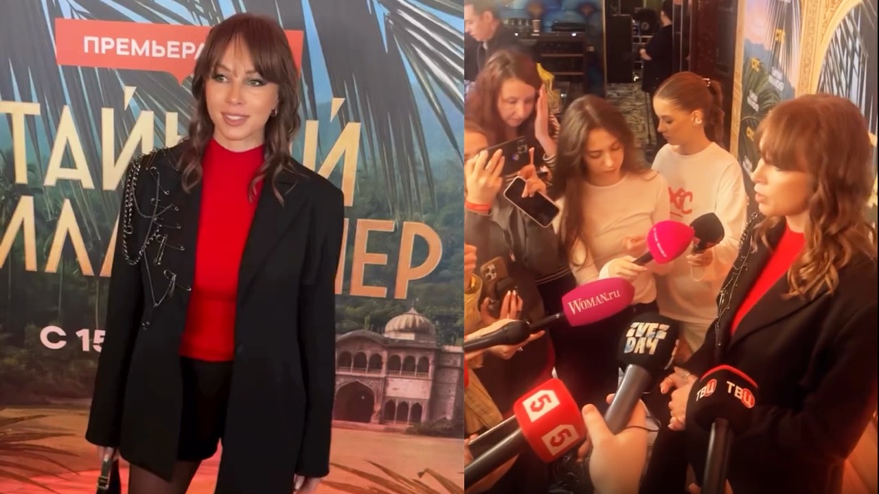 Полина Диброва на премьере шоу Тайный Миллионер на СТС