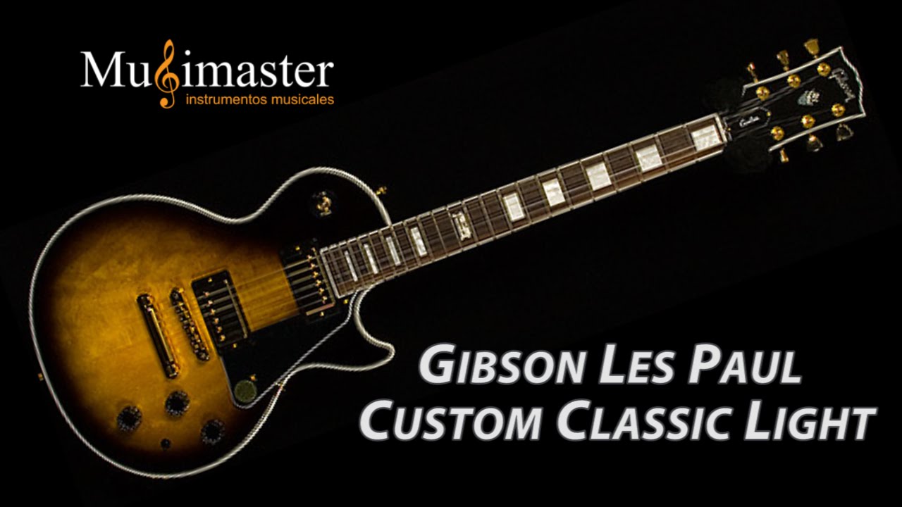 VENDIDA - Gibson Les Paul Custom Classic Light
