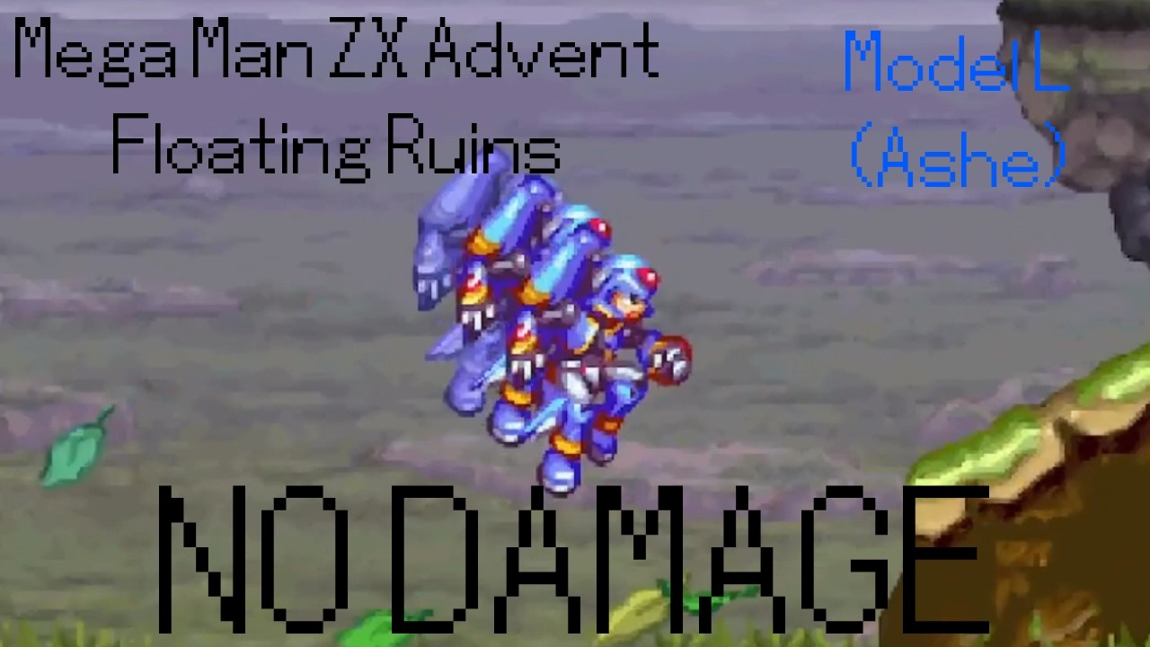 Mega Man ZX Advent, Floating Ruins (Model L Ashe, NO DAMAGE)