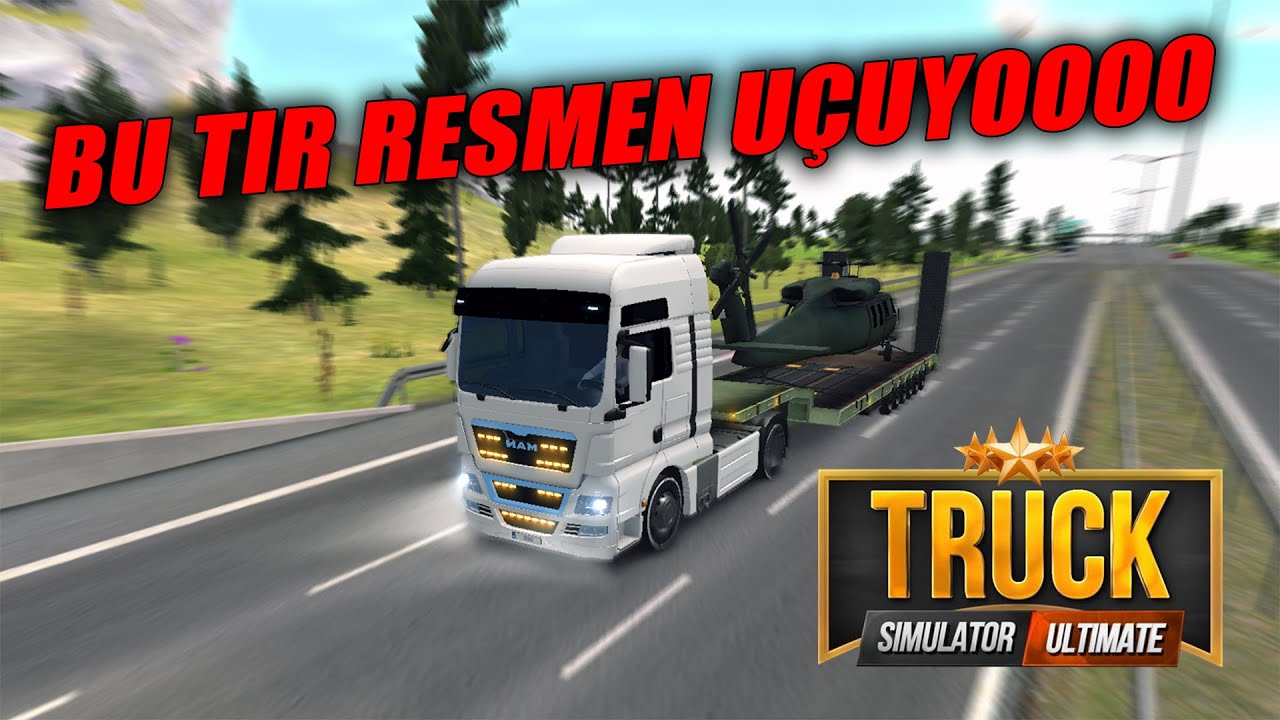 OHAAA !! BU TIR RESMEN UÇUYOR !! GERÇEK MAN TIR GÜCÜ | TRUCK SIMULATOR: ULTIMATE