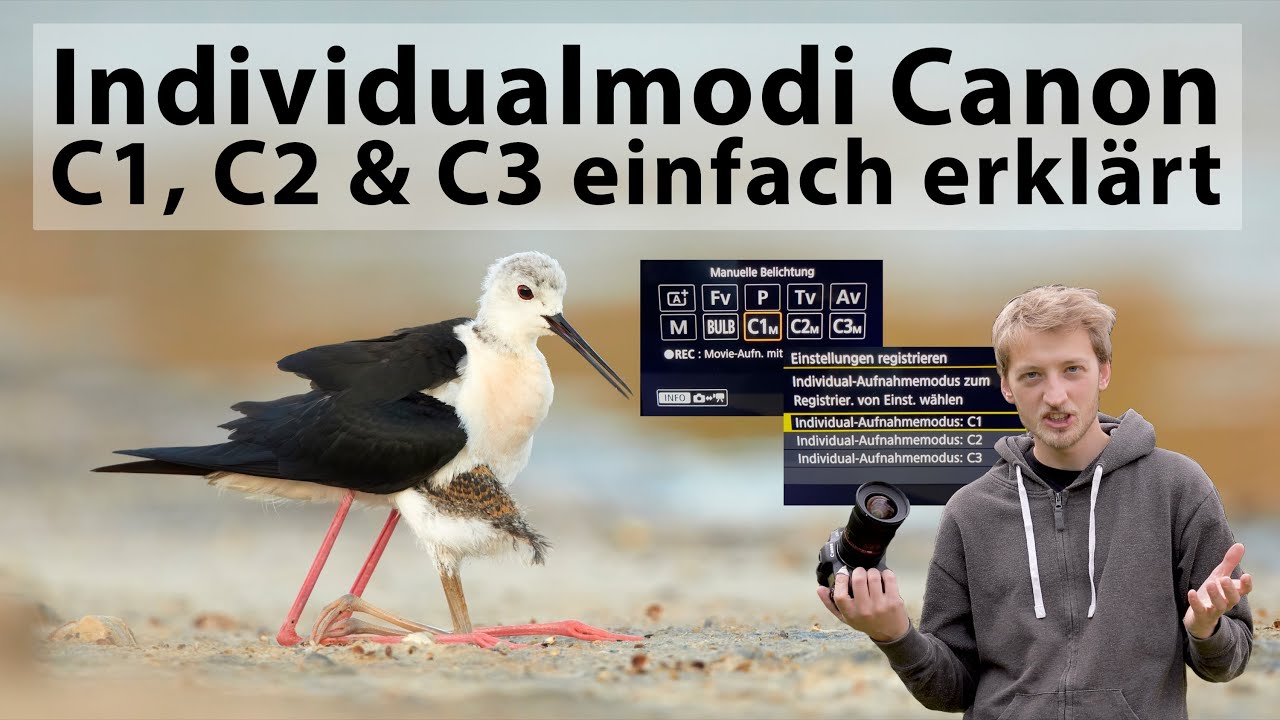 Nie mehr die falschen Einstellungen - Individal-Aufnahmemodi an der Canon R5 erklärt